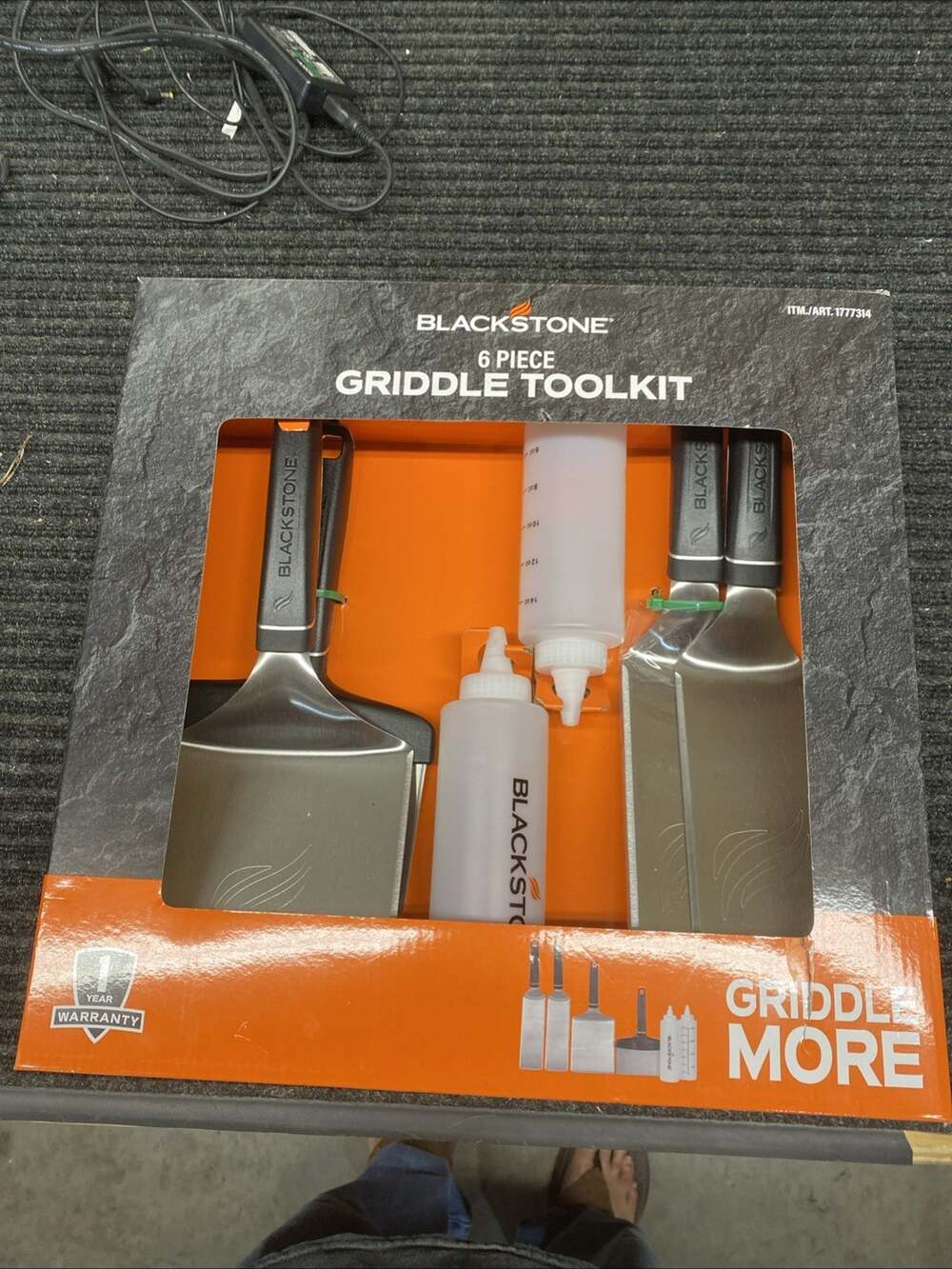 BLACKSTONE 6 PIECE GRIDDLE TOOL SET